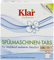 Klar eco Sensitive Spülmaschinen Tabs 6 x 25St., ohne Duft, für strahlend sauberes Geschirr, vegan