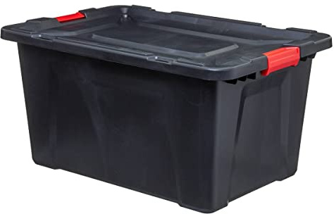5five - store n box 100l scatola di plastica nera