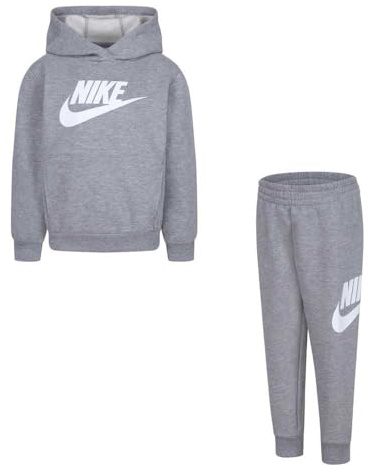 Nike Combinaison enfant Club Fleece Gris Taille 5-6 A Code 86L135-042, gris/blanc, 5-6 ans