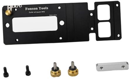 Sharplace Track Saw Square Guide Rail,Guide Rail Square,Professional Circular Saw Guide Rail Track Easy Install Attachment for Workshop