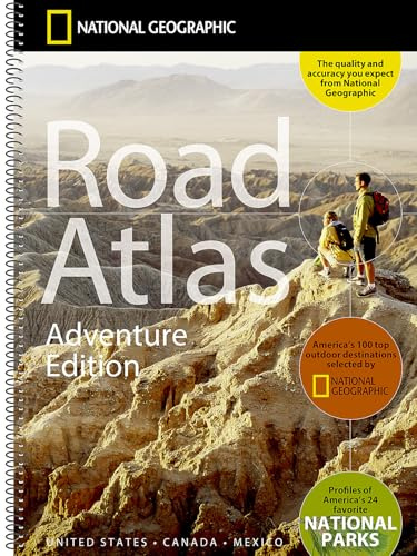 National Geographic Road Atlas 2027: Adventure Edition [United States, Canada, Mexico]