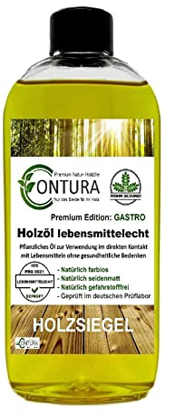 Arbeitsplattenöl Holzöl Lebensmittelecht Öl Naturöl Pflegeöl Holzschutz (250ml)