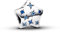 PANDORA Moments Auffälliges Funkelndes Stern Charm aus Sterling Silber mit künstlichen Kristallen, Kompatibel Moments Armbändern,792974C01