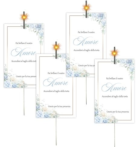 CORMAR Etichette Scintille Luminose Matrimonio Biglietti Stelline Scintillanti in Cartoncino di Alta Qualità Decorazioni Matrimonio 75 pezzi (2)