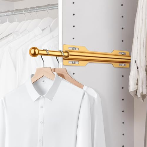 FIRJOY 12 Valet Rod for Closet Pull Out (1 Pack, Orange)