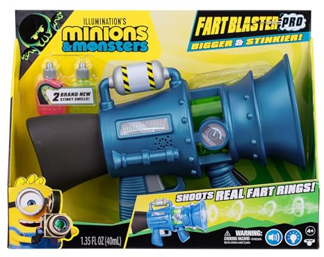 Minions Illumination's Monsters Fart Blaster Pro, 8 Stink Settings