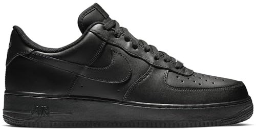 NIKE Air Force 1 '07, Zapatillas Hombre, Negro Triple Black, 47.5 EU