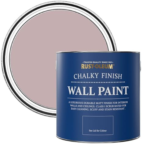 Rust-Oleum Pink Matt Emulsion Wall Paint - Little Light 2.5L