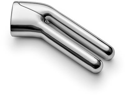 Caraway Garlic Press - Non Toxic Stainless Steel - Essential Kitchen Tool - Ergonomic Handle - Effortlessly Mince Whole Garlic - Easy Clean