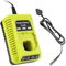 P117 Chargeur de batterie de rechange compatible avec Ryobi 12 V-18 V Li-ion et Ni-Cad Ni-Mh, indicateur intelligent sensible