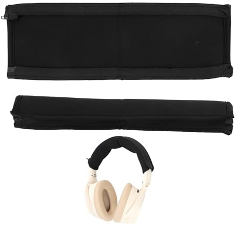 Housse Matelassée de Serre-tête pour Casque Audio Sony – Compatible avec MDR1A, MDR-1ADAC, MDR-1ABT, MDR-1AM2, MDR1RNC et Autres Modèles - Confort et Durabilité (Noir)