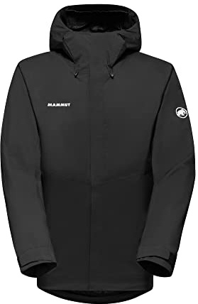 Mammut Chaqueta con capucha para hombre Alto Hs Hardshell (1 unidad), Negro, S