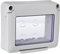 GEWISS - DY01009 coperchio di ricambio contenitore stagno IP 55 a 3 posto per serie 27 COMBI comprensivo di viti