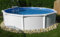 Poolzon Rundpool Starzon 3,60 x 1,20m inkl. Skimmer Stahlwandpool mit 15cm breitem Handlauf