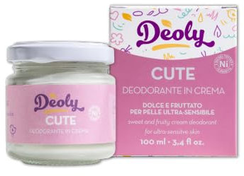 LATTE E LUNA DEOLY DEODORANTE IN CREMA CUTE PLASTIC FREE 100ML ECOBIO 20112R