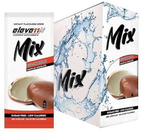 CAJA DE 24 SOBRES MIX SABOR HUEVO DE CHOCOLATE SIN AZÚCAR