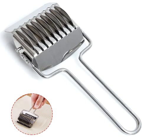 Generic Stainless Steel Noodle Maker, Manual Kitchen Tools, Pasta Maker, Noodle Cutter, Roller, Dough Cutter