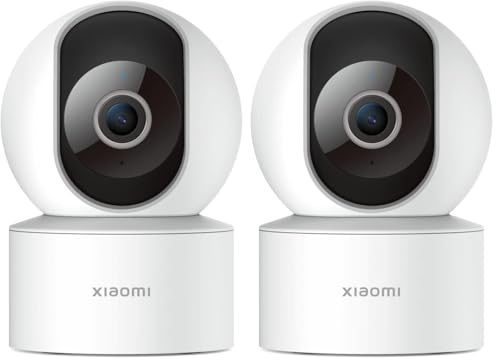 Xiaomi Smart Camera C200 - Cámara de vigilancia con resolución 1080p, 360°, Apertura F2.1, visión Nocturna, detección de Movimiento con IA, admite Tarjeta SD, Blanco (Versión ES + 3 años de garantía)