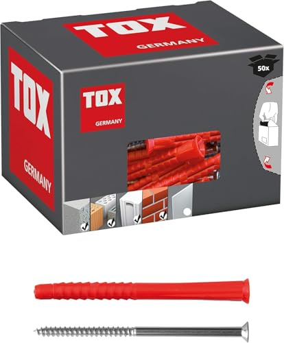 TOX Allzweck - Rahmendübel Constructor 8 x 100 mm M, 50 Stück, 022102311
