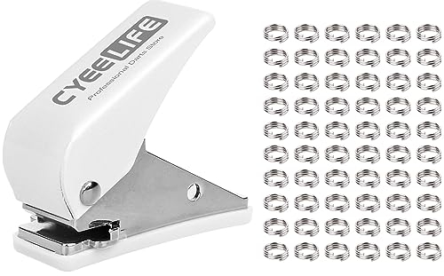 CyeeLife Dart locher+100stück Shaft O Ringe aus Metall,Dart Flights zubehör