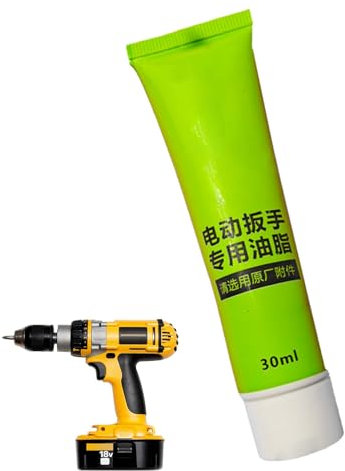 Grasa para herramientas eléctricas, grasa para taladros de impacto, grasa eléctrica de alto rendimiento, 30 ml | Grasa multiusos, lubricante protector antisecante para martillos perforadores