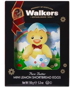 Walker's Shortbread Easter Chick Eggs – Mini Lemon Biscuits, Traditional Scottish Recipe
