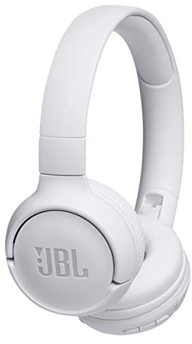 JBL Tune 500BT Head-band Binaural Wireless White mobile headset - Mobile Headsets (Wireless, Head-band, Binaural, Circumaural, 20 - 20000 Hz, White)