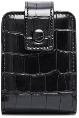 Lipstick Case, Aolaso Soft Leather Lipstick Case with Mirror, Lipstick Organizer Mini Cosmetic Storage for Women (Gift Box)