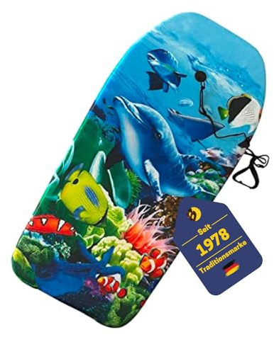 Best Sporting Bodyboard pour enfants en forme de requin ou tortue - Planche de surf pour enfants - 92 x 46 x 5 cm - Jusqu'à 75 kg - Planche de surf pour enfants - Bodyboard pour le surf