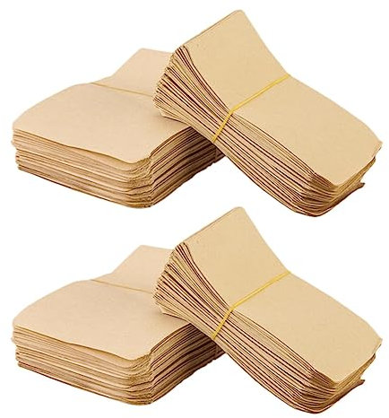 200 Stück Kraft Seed Bag Zuchtbeutel Dient Zur Aufbewahrung Von Samen, Kleinteilen, Münzen, Schmuck Usw. (Ca. 6 x 11 cm)