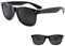 Occhiali Stenopeici, 2PCS Di Pinhole Glasses Occhiali Forati per Allenare gli Occhi e Migliorare, Occhiali Stenopeici Piccoli fori Anti-fatica Per La Cura Della Vista, L'allenamento (Nero)