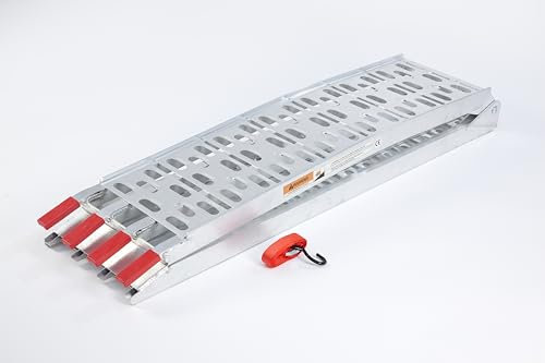 The Ramp People Motorbike Loading Ramp 1.5m 340kg Capacity Aluminium Loading Ramp for Motorcycles, Quad BIkes, ATVs for Steps and Trailers