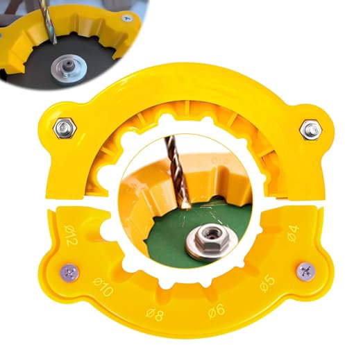 Affilatrice per Punte da Trapano, 2Pezzi Strumento Portatile per Affilare Punte da Trapano, Utensile Per Affilare Il Trapano Per Smerigliatrice Angolare Multiuso, Nuovo Affilatrice per Tutte le Punte