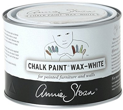 CHALK PAINT (R) Wax - White (500mL) - Annie Sloan - Colored Wax - Finish - Limed Effect