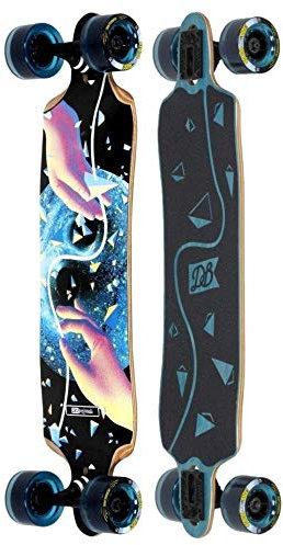 DB Longboards Mini Cooper Double Drop Longboard, 83,8 cm, Blau