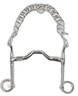Metalab Bridle bit for horse long branches Elite