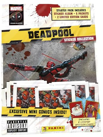 Marvel Deadpool Sticker Collection - Starter Pack