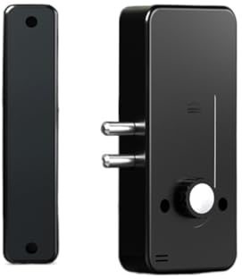 Fangxuee Cerradura Electrónica Inteligente con Aplicación Bluetooth, Puerta Sin Perforaciones, Instalación No Destructiva, Uso Compartido Remoto y Desbloqueo para la Puerta de Casa.