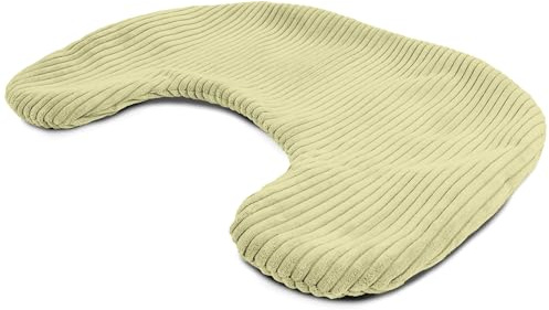 Amilian Housse de rechange, pour coussin d'allaitement, motif de lune d'allaitement, housse pour coussin de grossesse et coussin de positionnement, douce, facile d'entretien et lavable en machine