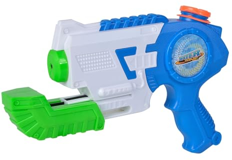 Simba 107276050 - Waterzone Micro Blaster, Wasserpistole, Pumpmechanismus, Tankvolumen: 400ml, Reichweite: 8m