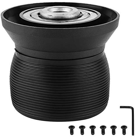 Dioche Lenkradnabe Adapter, w124 Nabenadapter, Lenkradnabe Schnellspanner Adapter Kit Für W123 W124 W126 190E