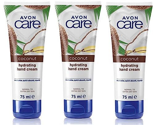 Avon Care Coconut Hydrating Hand Cream - Pack of 3 - From Ultimate Things