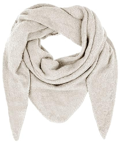 Glamexx24 XXL halsduk – damhalsduk, vinterhalsduk, XXL halsduk – XXL sjal i många färger – unisex för män och kvinnor – triangulär. Alla årstider, beige 30, One size