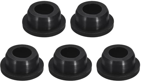 QUARKZMAN 5 st svarta öronproppar, gummipropp för hål 23 mm/0,91 tum