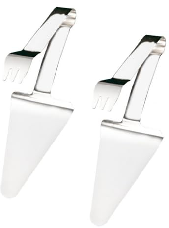 Alipis Espátulas para Pizza y Repostería Acero Inoxidable 2 Piezas Pala para Tartas y Queso Herramienta de Cocina Profesional para Restaurantes y Hogar