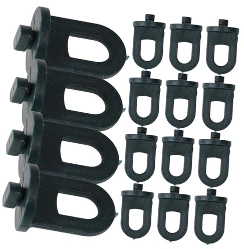 POPETPOP 100pezzi Morsetti Per Copertura Clip Torsione Per Strutture Accessori Per Piante in Plastica Design Per Facile Regolazione e Fissaggio Sicuro Per Vasi Da Serra