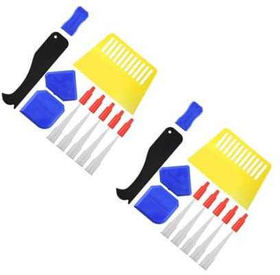 Uonlytech 30 Pezzi Raschietto Per Giunti Di Piastrelle Efficiente - Pulitore Per Stucco - Strumento Multiuso Per La Ristrutturazione Della Casa