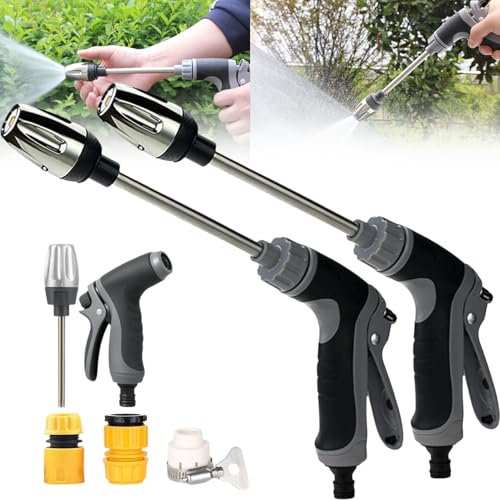 Waterblitz Pressure Washer, WaterBlitz High-Pressure Nozzle, Water Blitz Hose Attachment, Portable Power Washer, Fits Any Hose & No Special Adapter Required, Works On All Surfaces (1)