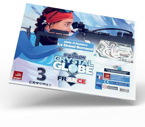 Multivers Biathlon Crystal Globe – Piste d'Annecy Le Grand-Bornand (Frankreich) – Brettspiel für Erwachsene ab 36 Jahren