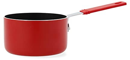 Quid Ricco pentolino alluminio stampato 12 cm - 0,7 l alluminio adatto vetroceramica adatto induzione senza Pfoa